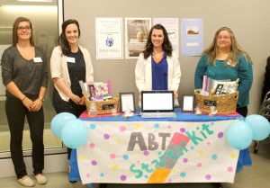Image showing Team 5 and their display for ABT Web Comm Expo