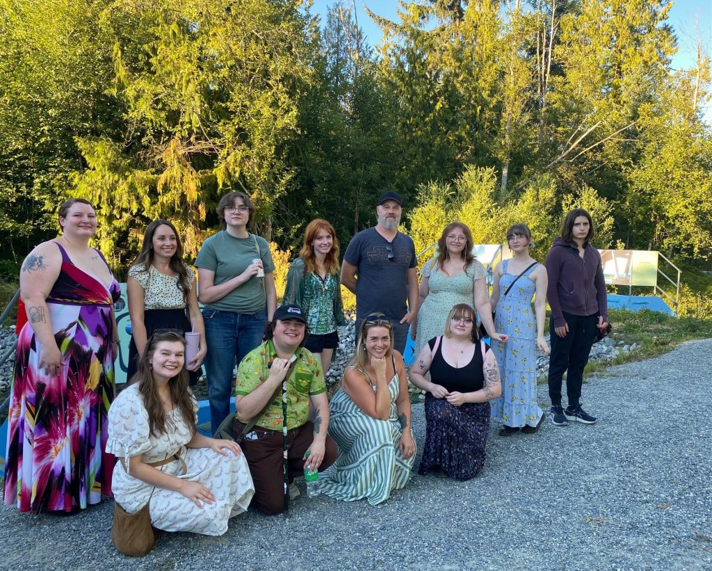 UFV community art unveiling at Gaudin Creek Trail