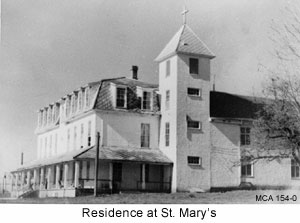 St Marys Residential school Mission