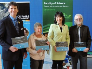 science fair - volunteer awards-2014