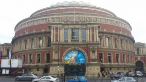 This is the Royal Albert Hall located right next to our residence building. Absolutely beautiful exterior, but I still have to take a look inside.
