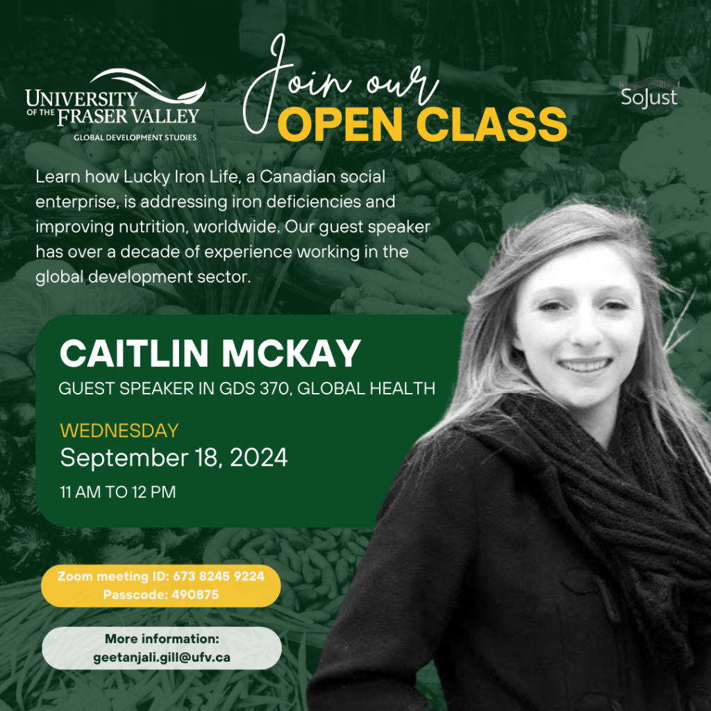 Join our Open Class with Caitlin McKay on Lucky Iron Life, a Canadian social enterprise