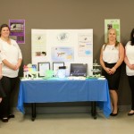 Image showing Team 4 and their display for ABT Web Comm Expo