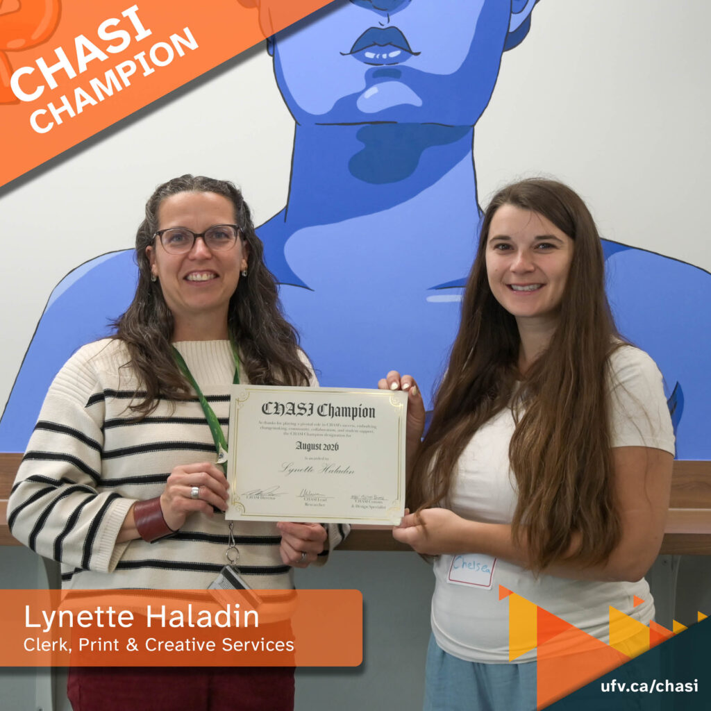 August 2026 CHASI Champion: Lynette Haladin