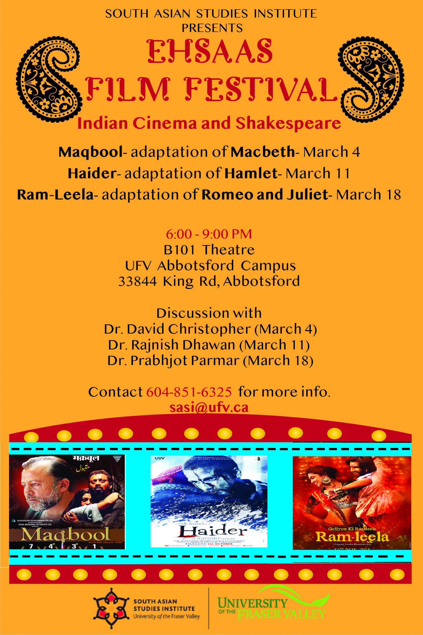Ehsaas Film Festival – Indian Cinema and Shakespeare – South Asian ...