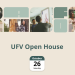 UFV Open House – October 26 from 10 am – 2 pm