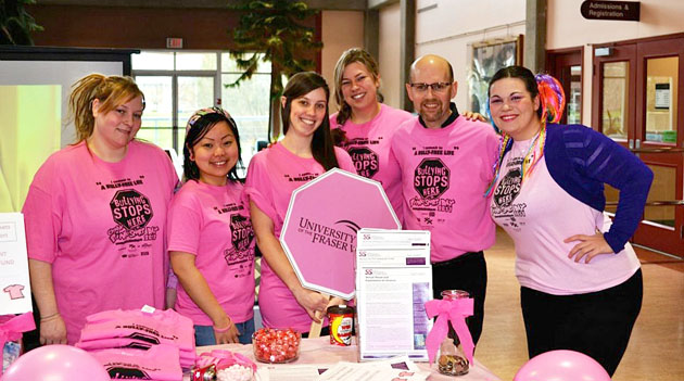 Pink Shirt Day at UFV a success – UFV Today