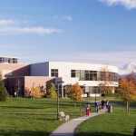 Sunny Fall day on the UFV Abbotsford campus.