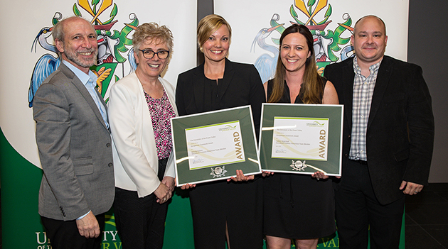 Sexualized Violence Prevention team receives 2018 UFV Teamwork Award ...