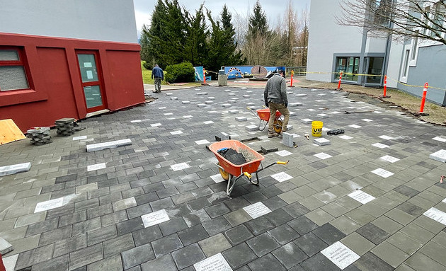 Commemorate pavers to be unveiled at revitalized entrance to Abbotsford campus