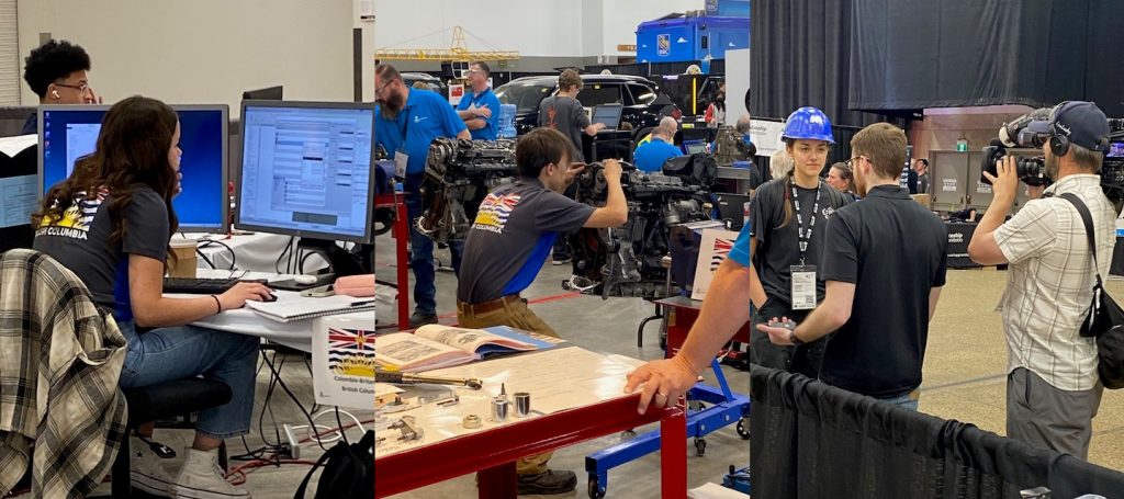 UFV students shine at the 2023 Skills Canada national competition