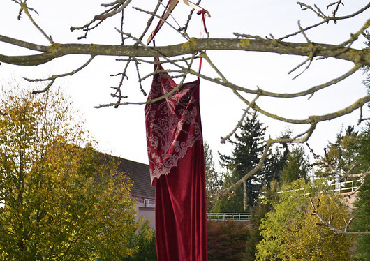 Memorial on Abbotsford campus marks Red Dress Day on May 5