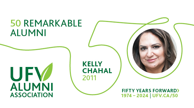 50 Remarkable Alumni: Kelly Chahal continues to grow herself, and help others grow