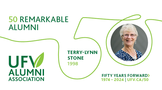 50 Remarkable Alumni: Terry-Lynn Stone gives back to community