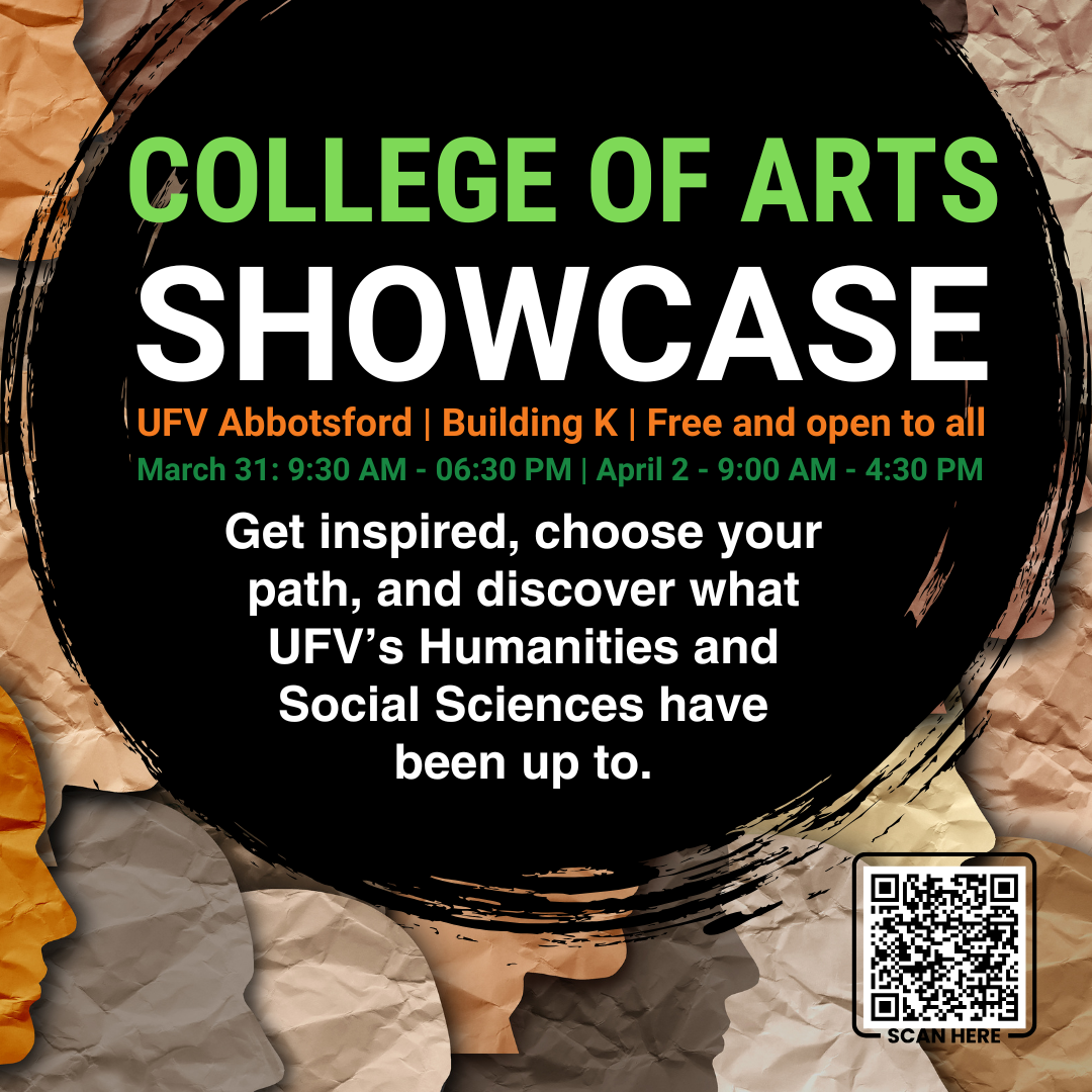 UFV invites community to College of Arts Showcase celebrating student learning and future pathways 